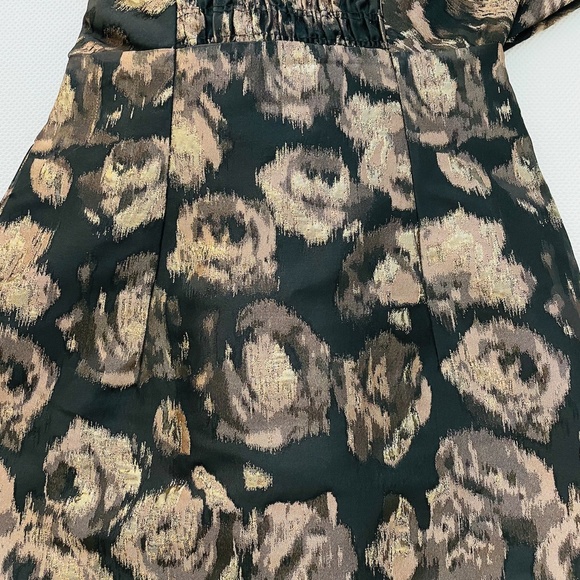 Misa Los Angeles Black and Gold Dress - Picture 4 of 4